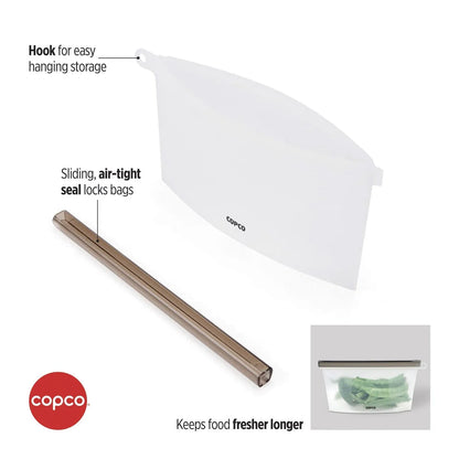 Copco Silicone Food Grade Reusable Storage Bag