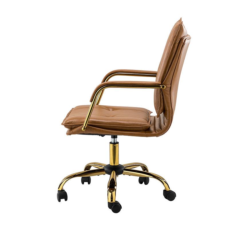 Michele Vegan Leather Task Accent Chair