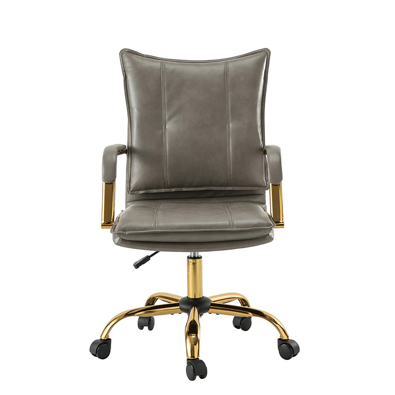 Michele Vegan Leather Task Accent Chair