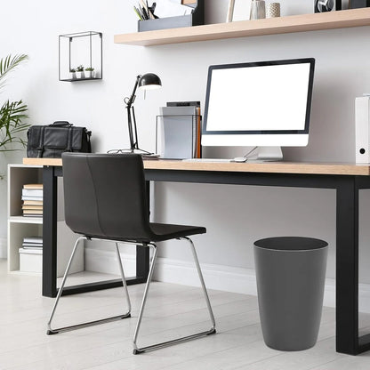 Small Trash Can – Open Top Garbage Cans for Kitchen, Office, Dorm, Bathroom, etc. –Waste Can for Compact/Tight Spaces