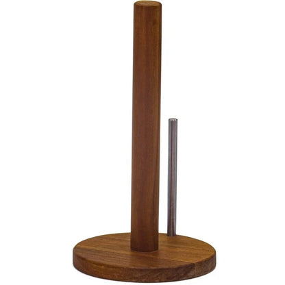 Manada Teak & Stainless Steel Paper Towel Holder