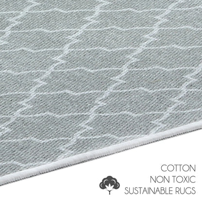 Large Dish Drying Mat for Kitchen Counter - Super-Absorbent Washable Cotton Large Baby Bottle Dryer Pad - Highly Absorbent Ultra