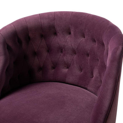 Penelope Velvet Tufted Office Chair