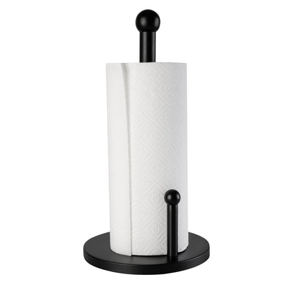 Honey-Can-Do Black Steel Paper Towel Holder