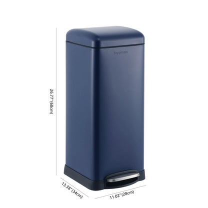 happimess Betty Retro 8-Gallon Step-Open Trash Can
