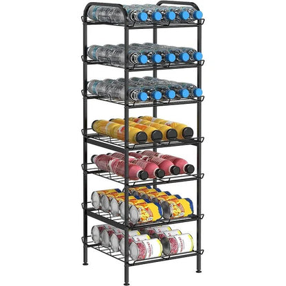 Water Bottle Organizer Vertical Free Standing Storage