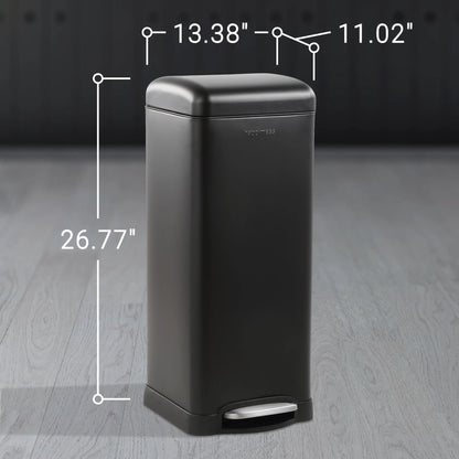 happimess Betty Retro 8-Gallon Step-Open Trash Can