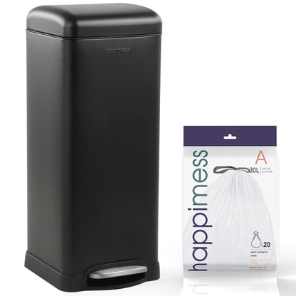 happimess Betty Retro 8-Gallon Step-Open Trash Can