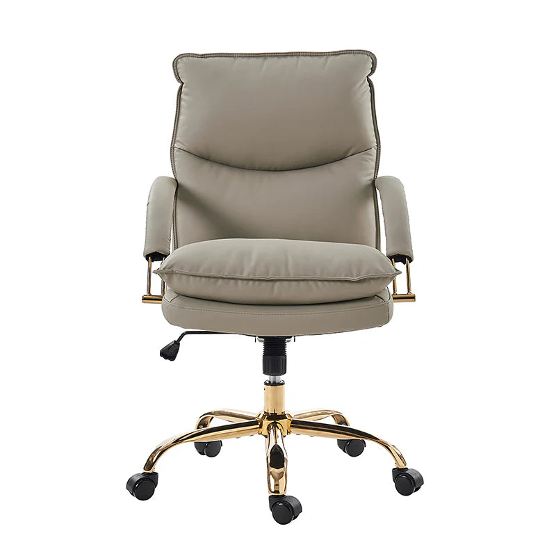 Sandy Waterproof PU Leather 360-Degree Swivel Office Chair