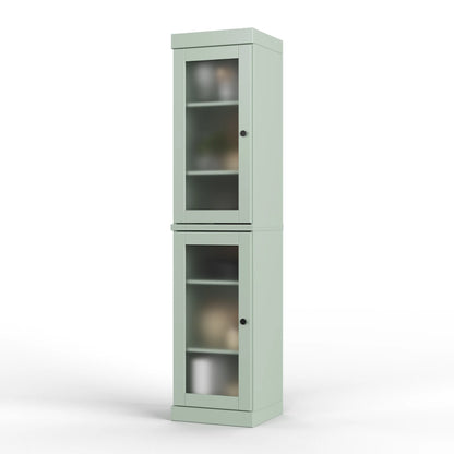 100% Solid Wood 16.5" Kitchen Pantry Cabinet with Doors by Palace Imports