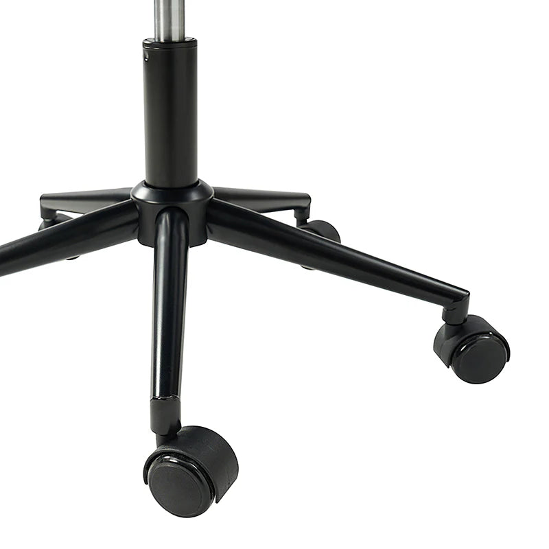 Leonhard Upholstered Swivel Task Chair: Plush Velvet Feel with Linen-Inspired Fabric, Adjustable Height, and Wheels