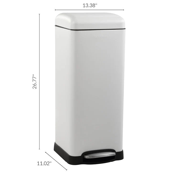happimess Betty Retro 8-Gallon Step-Open Trash Can