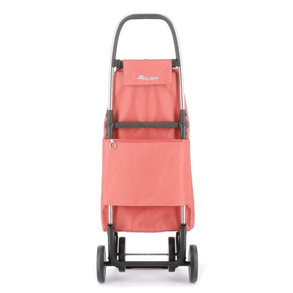 Rolser I-Max MF 4 Wheel Foldable Shopping Trolley - 15.35 in. W x 41.34 in. H x 12.6 in. D