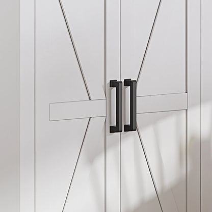 66" Tall Corner Cabinet With Led Light