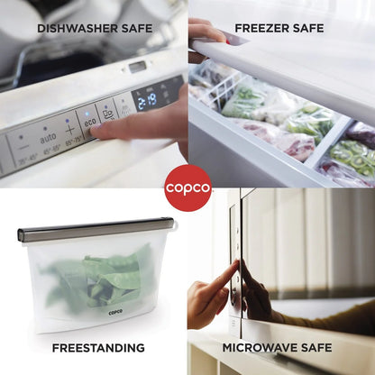 Copco Silicone Food Grade Reusable Storage Bag