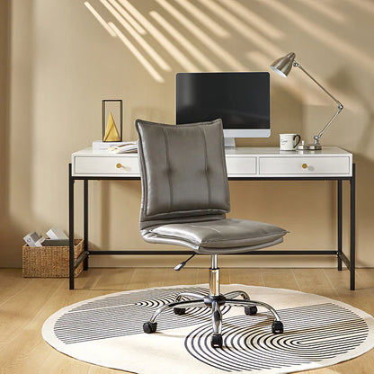 Edwin Leather Swivel Task Chair
