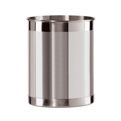 Stainless Steel Utensil Holder (5" dia x 6.25" H)