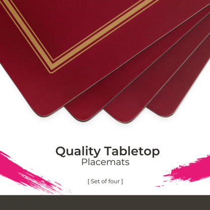 Pimpernel Set of 4 Classic Placemats - 15.7” x 11.7” each