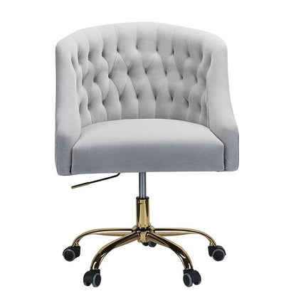 Penelope Velvet Tufted Office Chair
