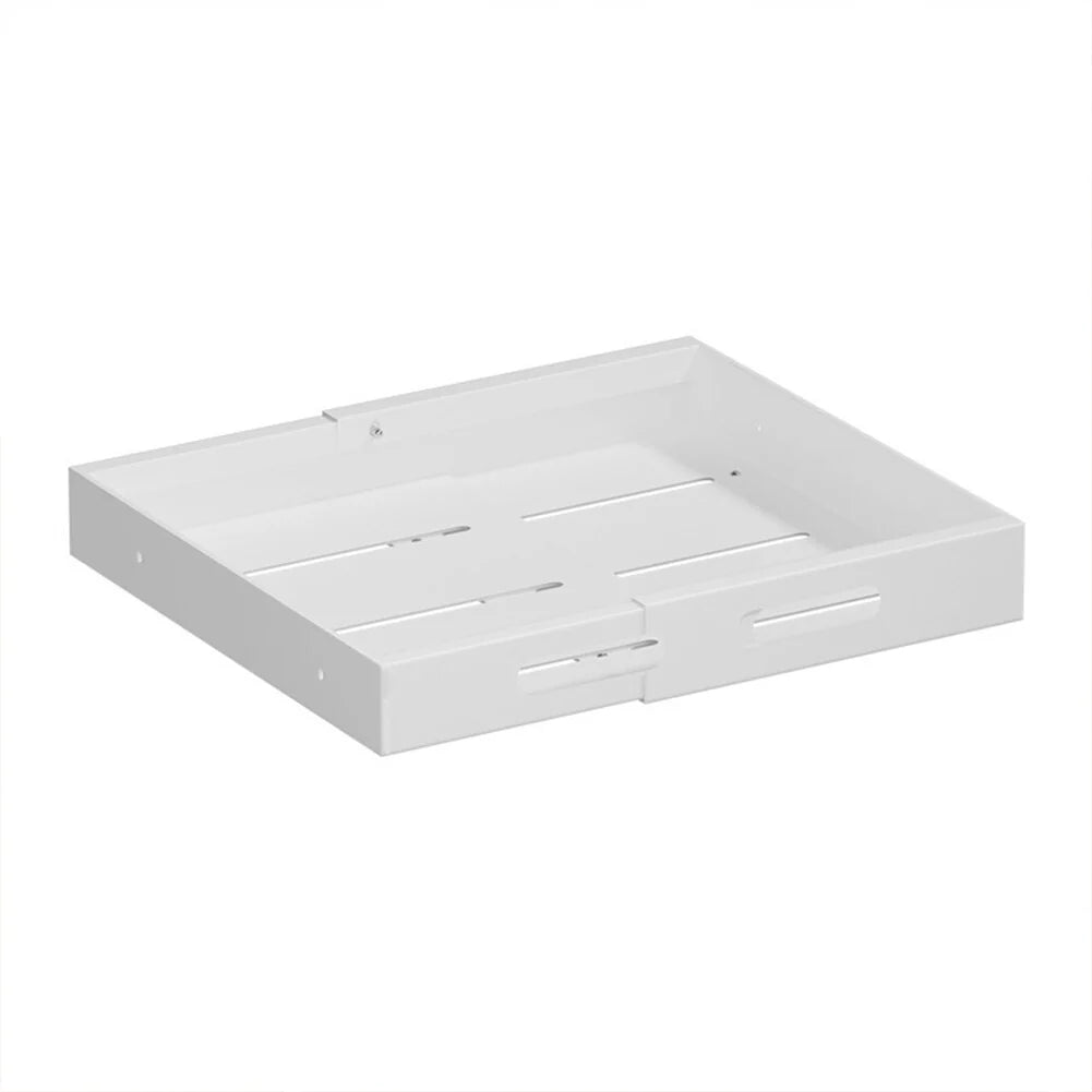 Slide Out Cabinet Organizer Kitchen Telescopic Drawer, Extendable Kitchen Storage Shelf Basket Drawer Slide Out Organizer