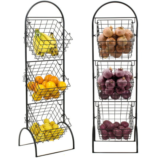 3 Tier Wall Mounted Storage Rack