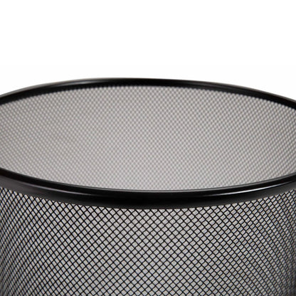 Seville Classics 6 Gal. Round Mesh Trash Can Recycling Bin (2-Pack)
