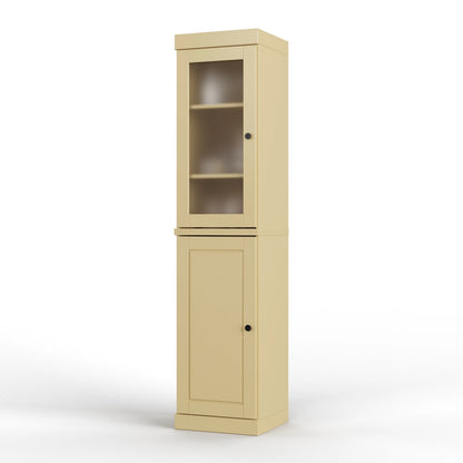100% Solid Wood 16.5" Kitchen Pantry Cabinet with Doors by Palace Imports