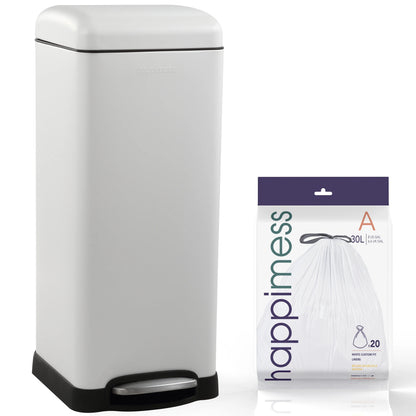 happimess Betty Retro 8-Gallon Step-Open Trash Can