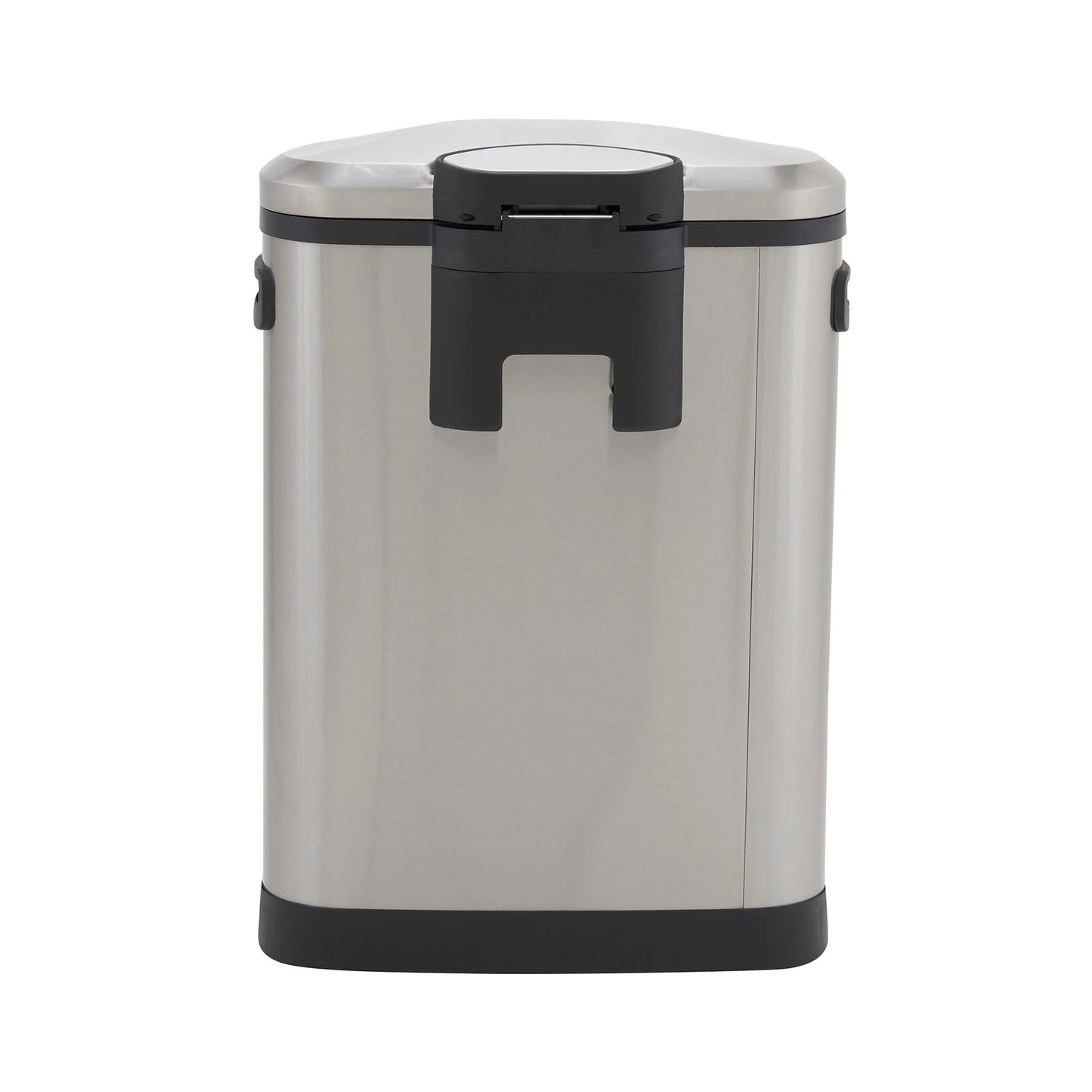 Household Essentials Stainless Steel Step Trash Can with Plastic Liner