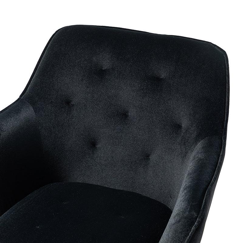 Jovida Velvet Tufted Office Chair