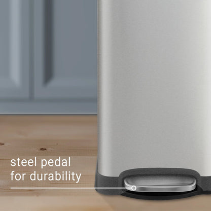 happimess Betty Retro 8-Gallon Step-Open Trash Can