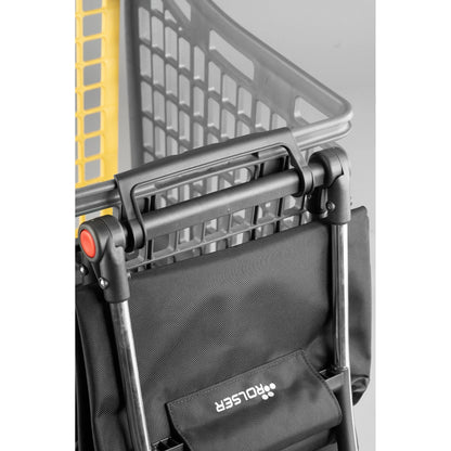 Rolser I-Max MF 4 Wheel Foldable Shopping Trolley - 15.35 in. W x 41.34 in. H x 12.6 in. D