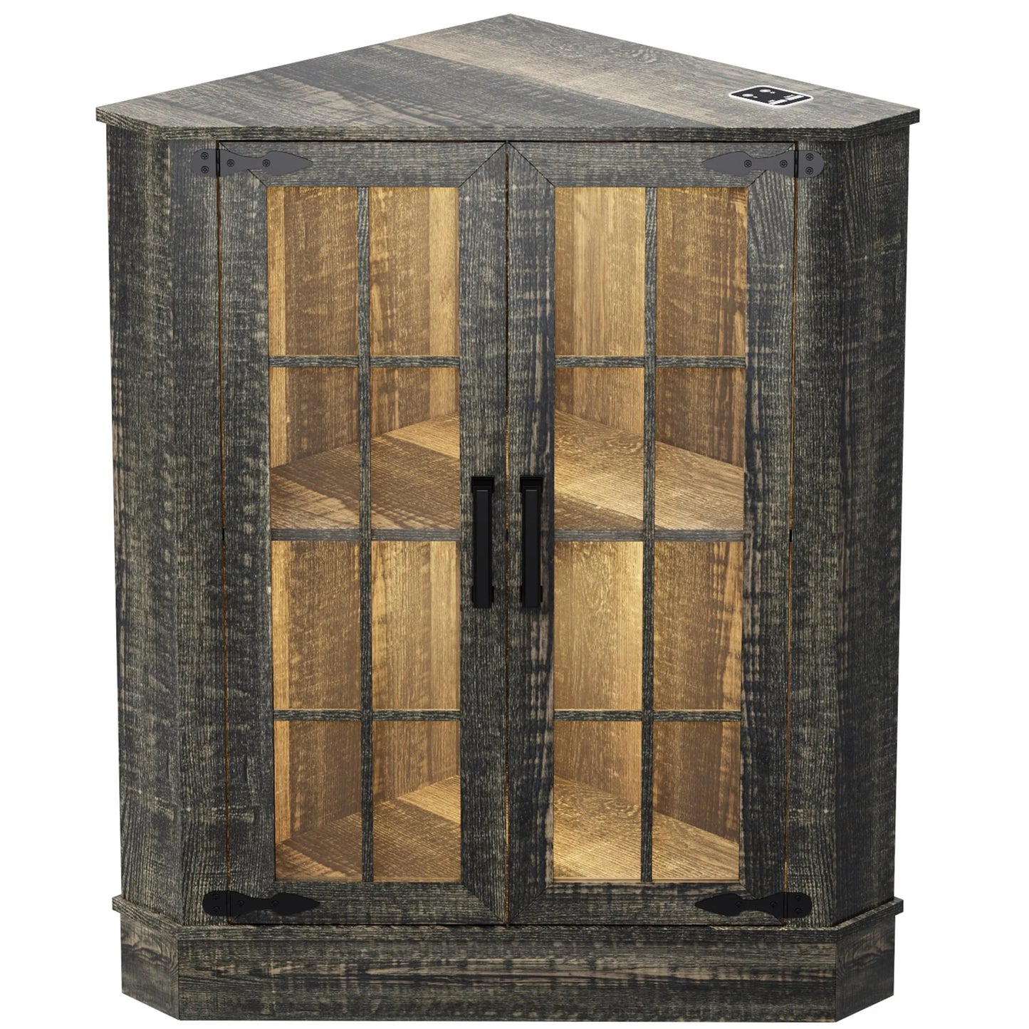 20"Wide Corner Storage Cabinet - N/A