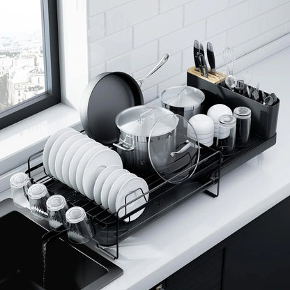 26.7'' Kitsure Large Dish Drying Rack - Extendable Dish Rack