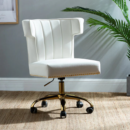 Nadine Velvet Office Chair