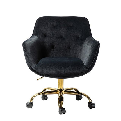 Jovida Velvet Tufted Office Chair