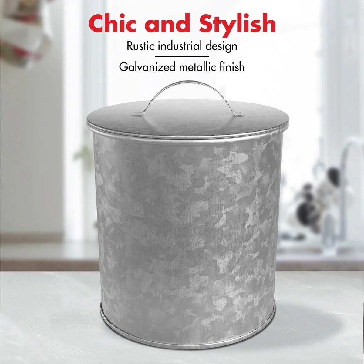 Amici Home 5AN862 Newport Food Storage Canister Extra Large - 156 oz