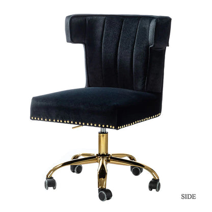 Nadine Velvet Office Chair