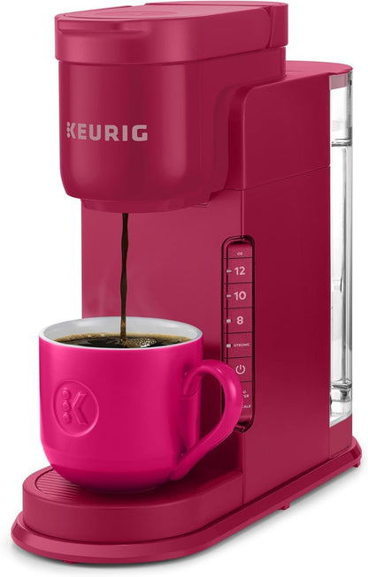 K-Express Single Serve K-Cup Pod Coffee Maker, 3 Brew Sizes, Strong Button Feature, 42oz Removable Reservoir, Evergreen