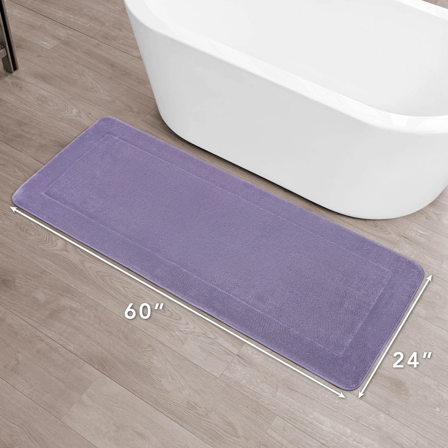 Oliver Brown Terry Memory Foam Bath Mat
