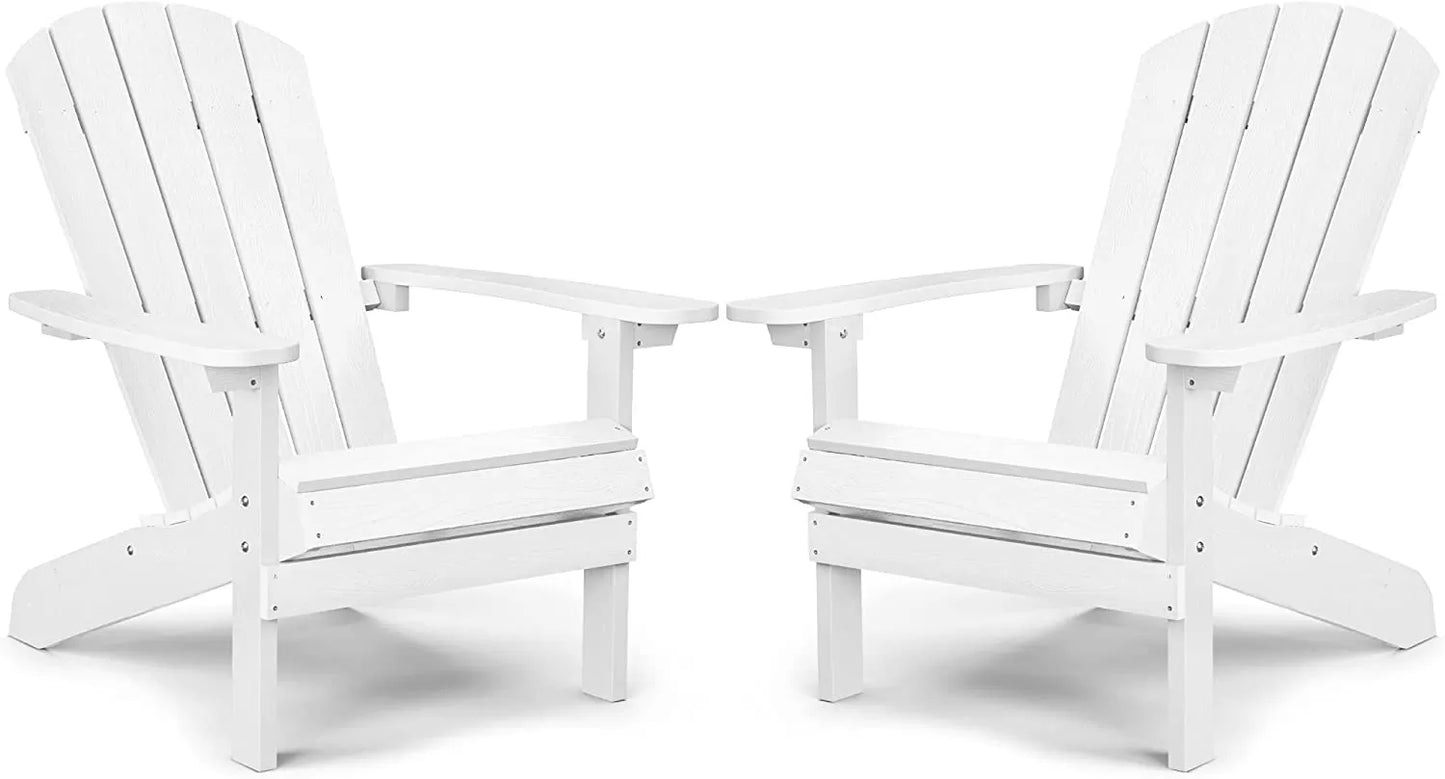 Adirondack Chair ,Patio Chairs 5 Steps Easy Installation,Widely Used in Outdoor, Fire Pit, Deck, Outside, Garden, Campfire Chairs