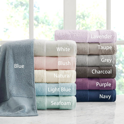 Madison Park Signature Turkish Cotton 6-piece Bath Towel Set