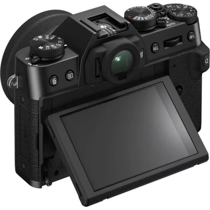 FUJIFILM X-T30 II Mirrorless Digital Camera | Body Only, Black + Cleaning Kit + Memory Card and Case + Screen Protectors + Camera Case + Memory Card Reader + Lens Cap Keeper + Spare Battery and Charger Bundle