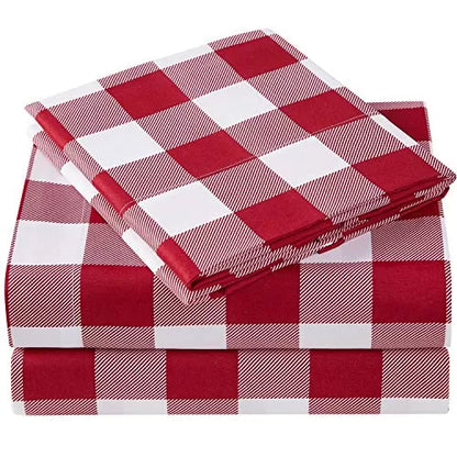 Brushed Microfiber Hypoallergenic 4 pcs Bedsheet Set