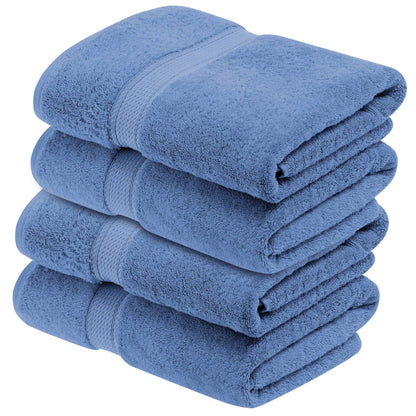 Superior Egyptian Cotton Pile Heavyweight Bath Towel Set of 4
