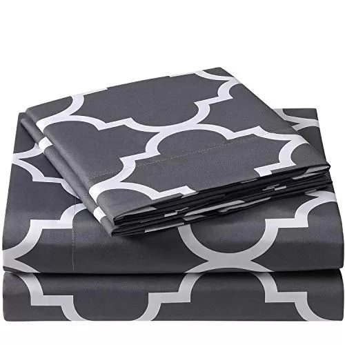 Brushed Microfiber Hypoallergenic 4 pcs Bedsheet Set