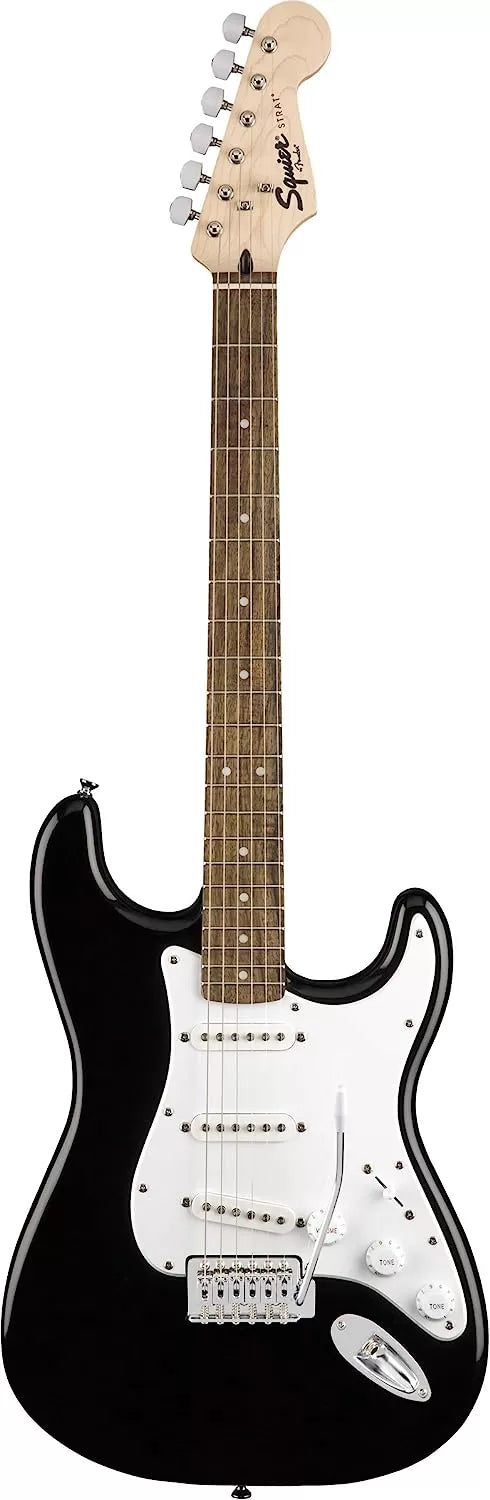 Fender Squier Stratocaster - Sunburst Bundle with Frontman 10G Amp, Gig Bag, Instrument Cable, Tuner, Strap, Picks, Fender Play Online Lessons, Instructional Book, and Austin Bazaar Instructional DVD
