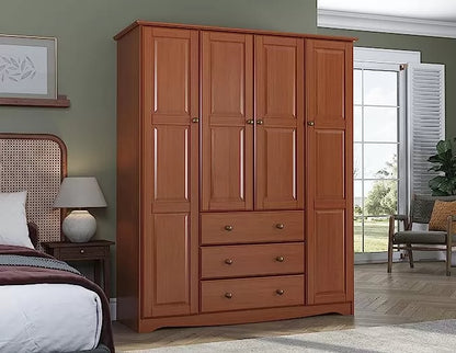 Sonoma 100% Solid Wood Family Wardrobe