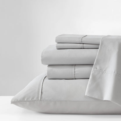 Kenneth Cole Solution Recyled Polyester Solid Bonus Sheet Set