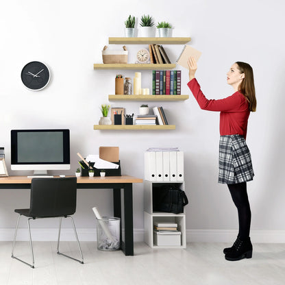 Sorbus Floating Wall Shelves Wall Mounted (4 Pack)
